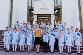 Maia Sandu, de Ziua Ucrainei: „Suntem etern recunoscători pentru forța cu care Ucraina protejează pacea”